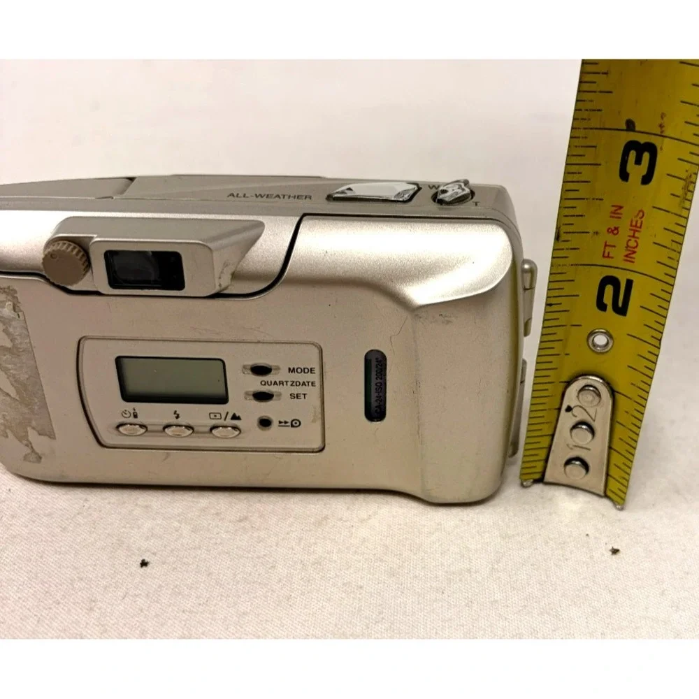 Olympus Stylus 120 All Weather 35mm Point & Shoot Film Camera w/ Case